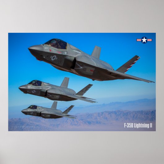 F-35B-BELEUCHTUNG II POSTER (Vorne)