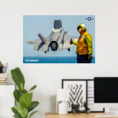 F-35B-BELEUCHTUNG II POSTER (Heimbüro)