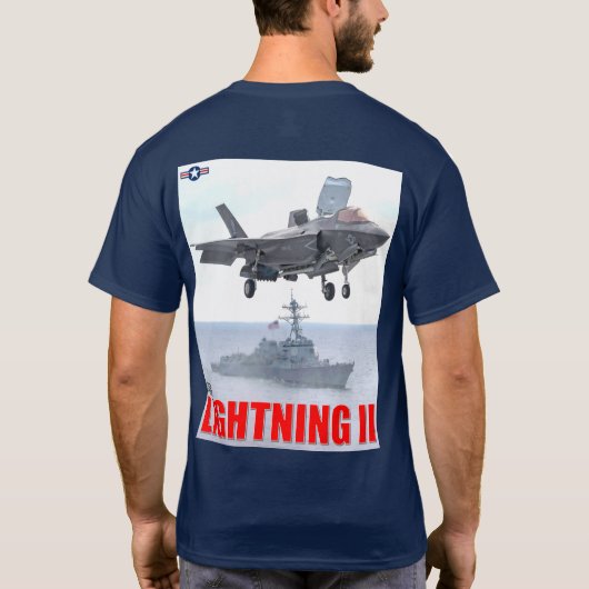 F-35B-BELEUCHTUNG II T-Shirt (Rückseite)