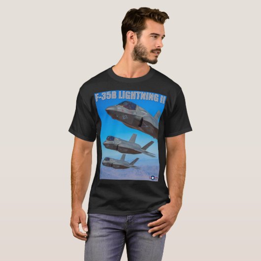 F-35B-BELEUCHTUNG II T-Shirt (Vorne ganz)