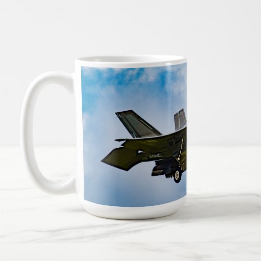F-35B Blitz II Kaffeetasse (Links)