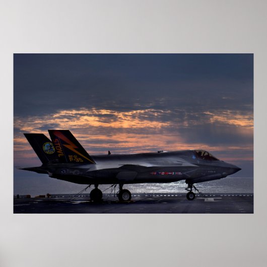 F-35B Blitzgerät II Poster (Vorne)