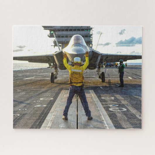 F-35C-BELEUCHTUNG II (16x20 INCH) Puzzle (Horizontal)