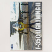 F-35C-BELEUCHTUNG II (20x30 INCH) Puzzle (Vertikal)