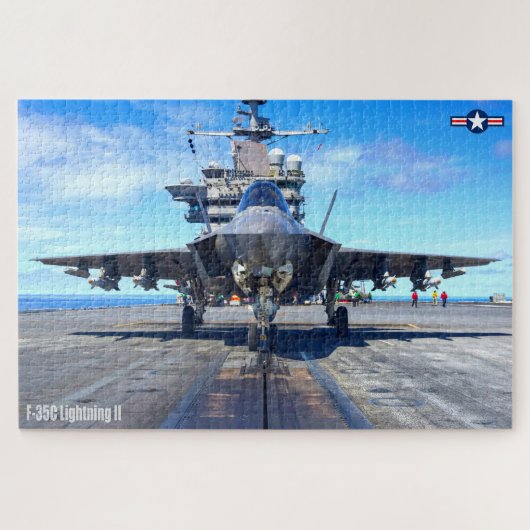 F-35C-BELEUCHTUNG II (20x30 INCH) Puzzle (Horizontal)
