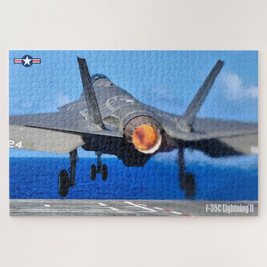 F-35C-BELEUCHTUNG II (20x30 INCH) Puzzle (Horizontal)