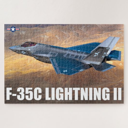 F-35C-BELEUCHTUNG II (20x30 INCH) Puzzle (Horizontal)