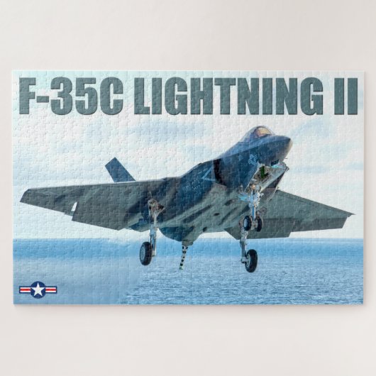 F-35C-BELEUCHTUNG II (20x30 INCH) Puzzle (Horizontal)