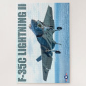 F-35C-BELEUCHTUNG II (20x30 INCH) Puzzle (Vertikal)