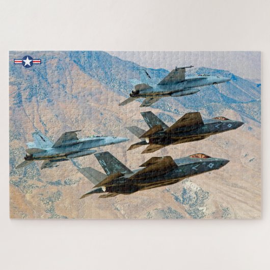 F-35C-BELEUCHTUNG II (20x30 INCH) Puzzle (Horizontal)