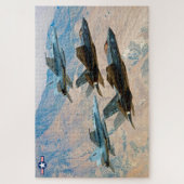 F-35C-BELEUCHTUNG II (20x30 INCH) Puzzle (Vertikal)