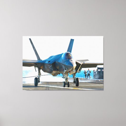 F-35C-BELEUCHTUNG II 32x48 Leinwanddruck (Vorderseite)