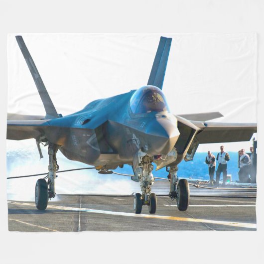 F-35C-BELEUCHTUNG II FLEECEDECKE (Vorderseite (Horizontal))