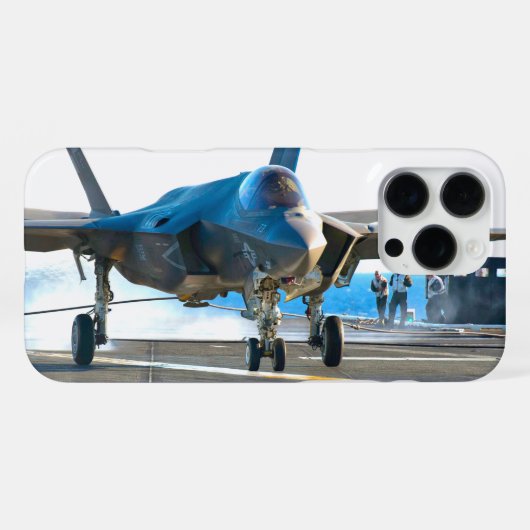 F-35C-BELEUCHTUNG II iPhone HÜLLE (Rückseite (Horizontal))