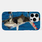 F-35C-BELEUCHTUNG II iPhone HÜLLE (Rückseite (Horizontal))