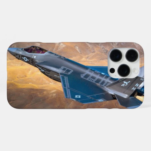 F-35C-BELEUCHTUNG II iPhone HÜLLE (Rückseite (Horizontal))