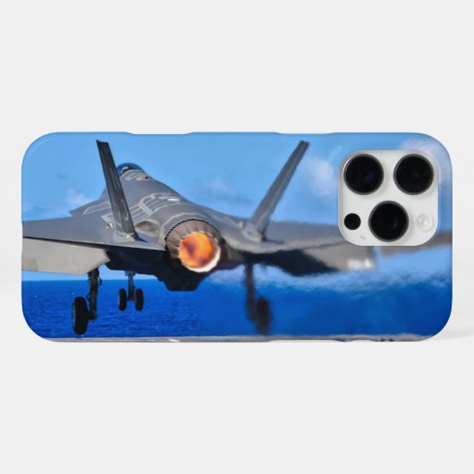 F-35C-BELEUCHTUNG II iPhone HÜLLE (Rückseite (Horizontal))