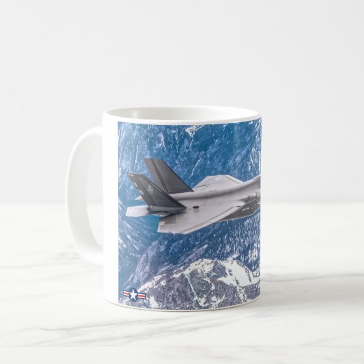 F-35C-BELEUCHTUNG II KAFFEETASSE (Vorderseite Links)