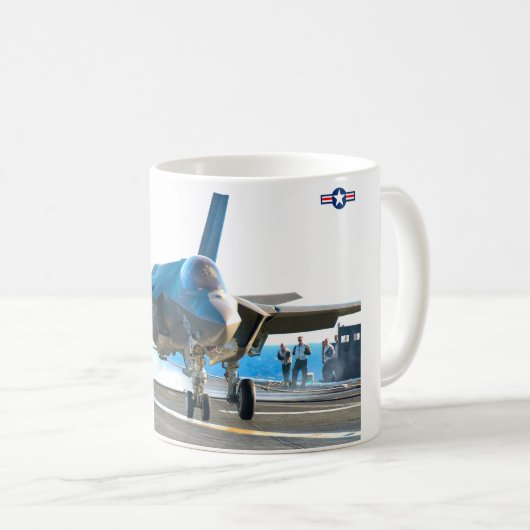 F-35C-BELEUCHTUNG II KAFFEETASSE (VorderseiteRechts)