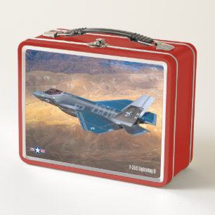 F-35C-BELEUCHTUNG II METALL BROTDOSE