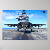 F-35C-BELEUCHTUNG II POSTER (Vorne)