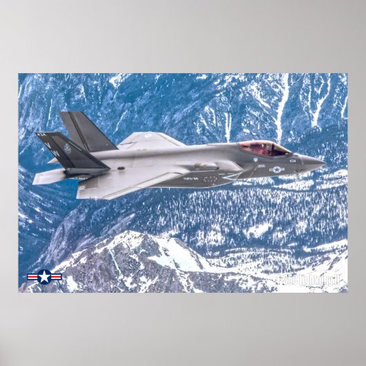 F-35C-BELEUCHTUNG II POSTER (Vorne)