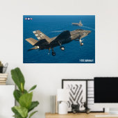 F-35C-BELEUCHTUNG II POSTER (Heimbüro)