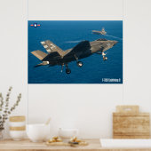 F-35C-BELEUCHTUNG II POSTER (Küche)