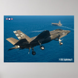 F-35C-BELEUCHTUNG II POSTER