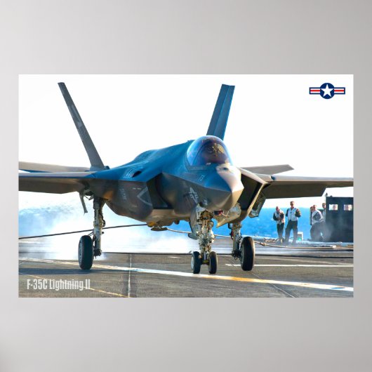 F-35C-BELEUCHTUNG II POSTER (Vorne)