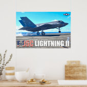 F-35C-BELEUCHTUNG II POSTER (Küche)