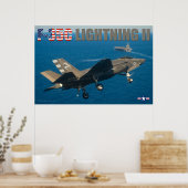 F-35C-BELEUCHTUNG II POSTER (Küche)