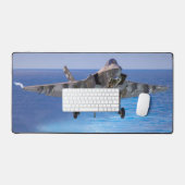 F-35C-BELEUCHTUNG II SCHREIBTISCHUNTERLAGE (Tastatur & Maus)