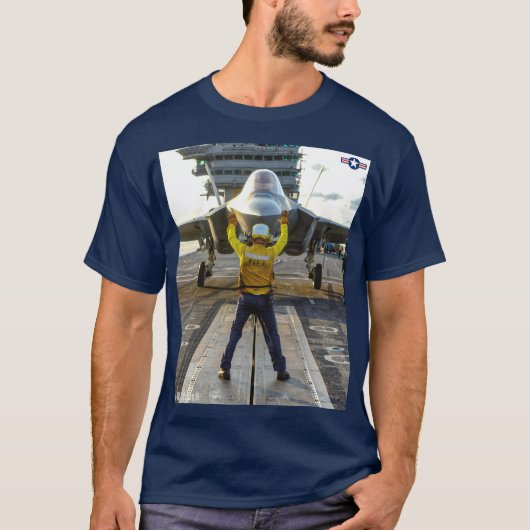 F-35C-BELEUCHTUNG II T-Shirt (Vorderseite)