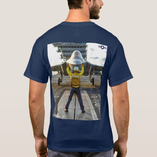 F-35C-BELEUCHTUNG II T-Shirt (Rückseite)