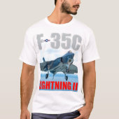 F-35C-BELEUCHTUNG II T-Shirt (Vorderseite)
