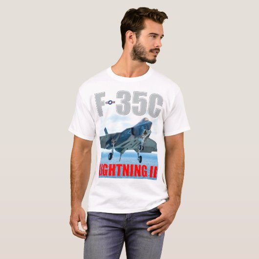 F-35C-BELEUCHTUNG II T-Shirt (Vorne ganz)
