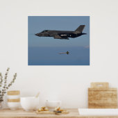 F-35C-Blitze II Poster (Küche)