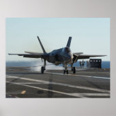 F-35C-Blitze II Poster (Vorne)