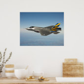 F-35C-Blitze II Poster (Küche)