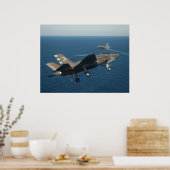 F-35C-Blitze II Poster (Küche)