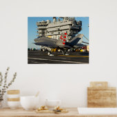F-35C-Blitze II Poster (Küche)