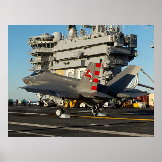 F-35C-Blitze II Poster (Vorne)