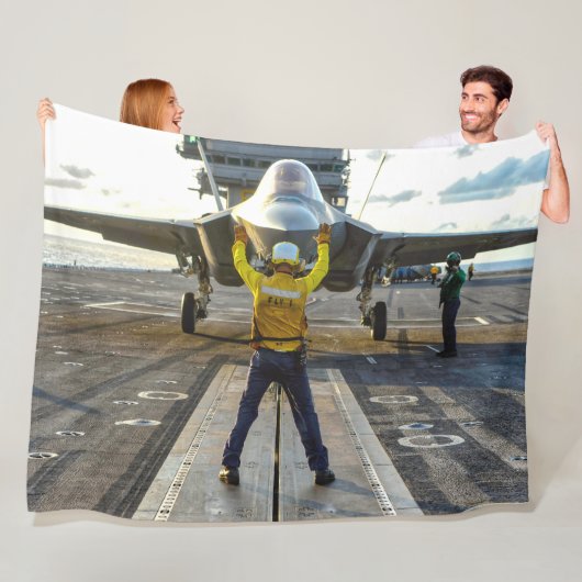 F-35C LIGHTNING II FLEECEDECKE (Beispiel)