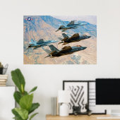 F-35C LIGHTNING II POSTER (Heimbüro)