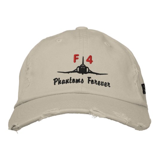 F-4 Golf Hat Bestickte Baseballkappe (Vorderseite)