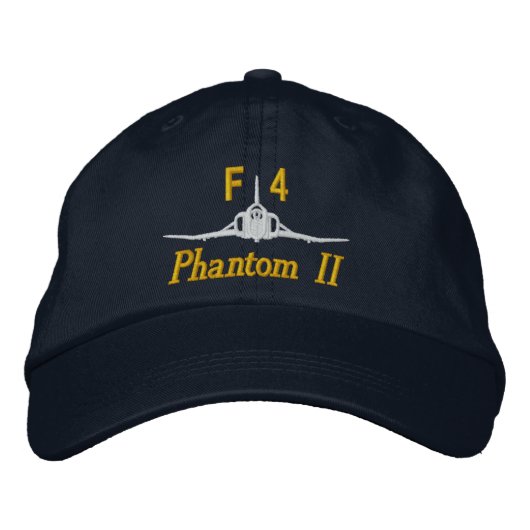 F-4 Golf Hat Bestickte Kappe (Vorderseite)