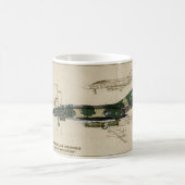 F-4 Kaffee-Tasse des Phantom-II Kaffeetasse (Mittel)