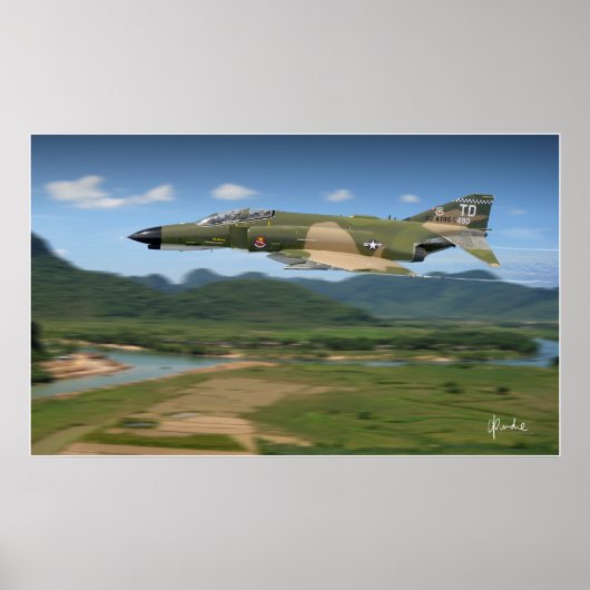 ‚F-4 Low Pass‘ Poster (Vorne)
