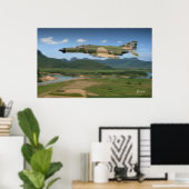 ‚F-4 Low Pass‘ Poster (Heimbüro)